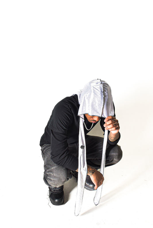 White Durag w Stones