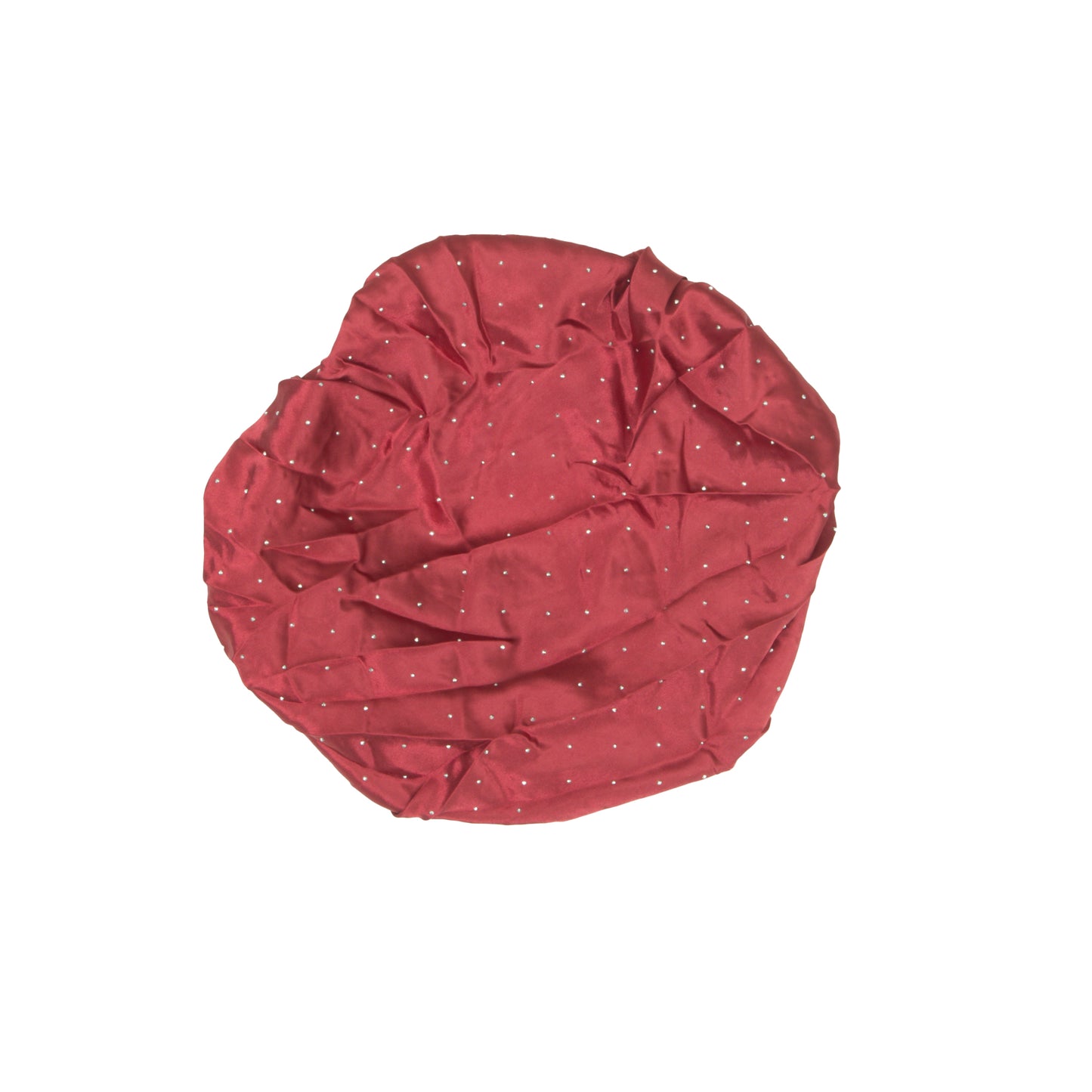 Ruby Red Bonnet w Stones