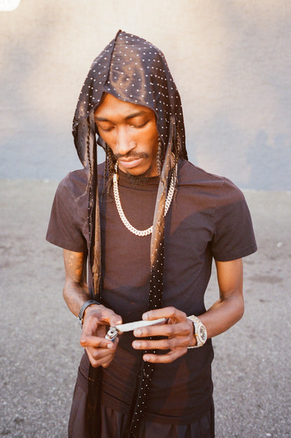 Black Durag w Stones